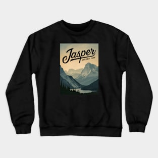 Jasper National Park, Vintage Crewneck Sweatshirt